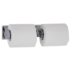 Bobrick B265 ClassicSeries Toilet Paper Dispenser Double Roll w/ Controlled Delivery Surface Mounted - Bright Polish