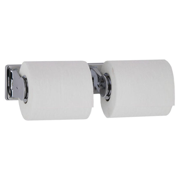 Bobrick B265 ClassicSeries Toilet Paper Dispenser Double Roll w/ Controlled Delivery Surface Mounted - Bright Polish - Prestige Distribution