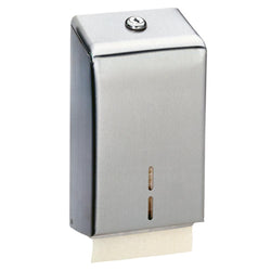 Bobrick B272 Toilet Paper Cabinet Surface Mounted - Satin
