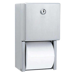 Bobrick B2888 ClassicSeries Toilet Paper Dispenser Multi-Roll Surface Mounted - Satin