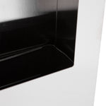 Bobrick B36903 TrimLineSeries Paper Towel Dispenser & Waste Receptacle Recessed - Satin - Prestige Distribution