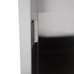 Bobrick B36903 TrimLineSeries Paper Towel Dispenser & Waste Receptacle Recessed - Satin - Prestige Distribution