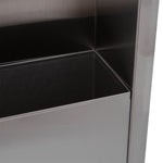 Bobrick B369 ClassicSeries Paper Towel Dispenser & Waste Receptacle Recessed - Satin - Prestige Distribution