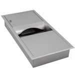 Bobrick B369 ClassicSeries Paper Towel Dispenser & Waste Receptacle Recessed - Satin - Prestige Distribution