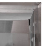 Bobrick B369 ClassicSeries Paper Towel Dispenser & Waste Receptacle Recessed - Satin - Prestige Distribution