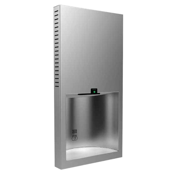 Bobrick B3725 115V TrimLineSeries Automatic Hand Dryer Stainless Steel Recessed - Silver - Prestige Distribution