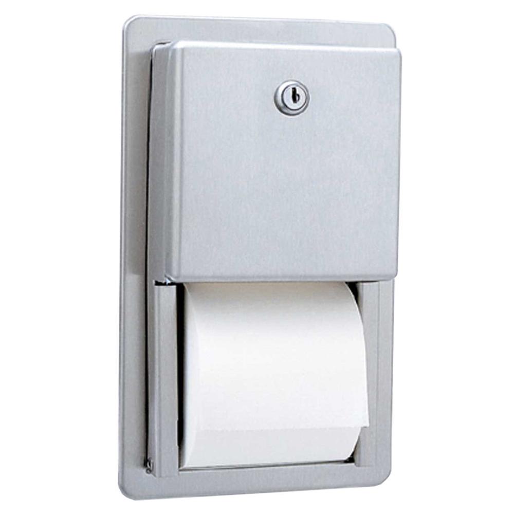 metodologi Leonardoda Vandt Bobrick B3888 ClassicSeries Toilet Paper Dispenser Multi-Roll Recessed –  Prestige Distribution