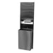 Bobrick B3947 ClassicSeries Convertible Paper Towel Dispenser & Waste Receptacle Recessed - Satin - Prestige Distribution