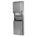 Bobrick B39619 ClassicSeries Convertible Paper Towel Dispenser & Waste Receptacle Surface Mounted - Prestige Distribution