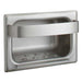 Bobrick B4390 Soap Dish w/ Bar Stainless Steel Recessed - Matte Polished - Prestige Distribution