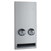 Bobrick B4706 ConturaSeries Sanitary Napkin & Tampon Dispenser Recessed - Satin - Prestige Distribution