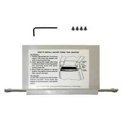 Bobrick B5262-25 MatrixSeries Internal Towel Tray Adapter Kit