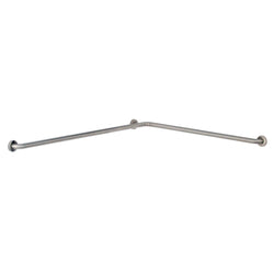 Bobrick B6897 Grab Bar Two-Wall L-Shape  54" - Satin