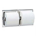 Bobrick B697 Toilet Paper Dispenser Dual Roll Recessed - Prestige Distribution