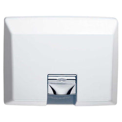 Bobrick B750 230V AirCraft Automatic Hand Dryer Steel Recessed - White