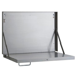 Bobrick B7816 Folding Charting Station/Shelf - Satin