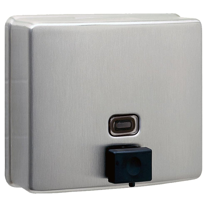 Bobrick B818615 ConturaSeries Soap Dispenser 40 oz. Surface Mounted - Satin - Prestige Distribution