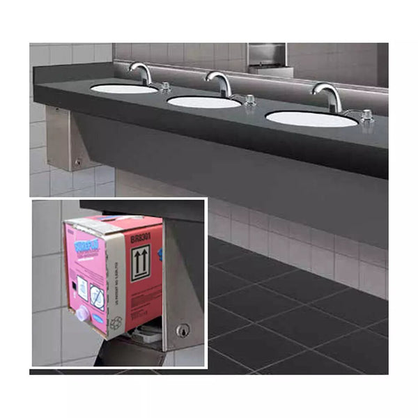 Bobrick B830 SureFlo Soap System Cabinet w/ Cartridge - Prestige Distribution
