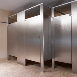 Bradley Toilet Partitions - Stainless Steel