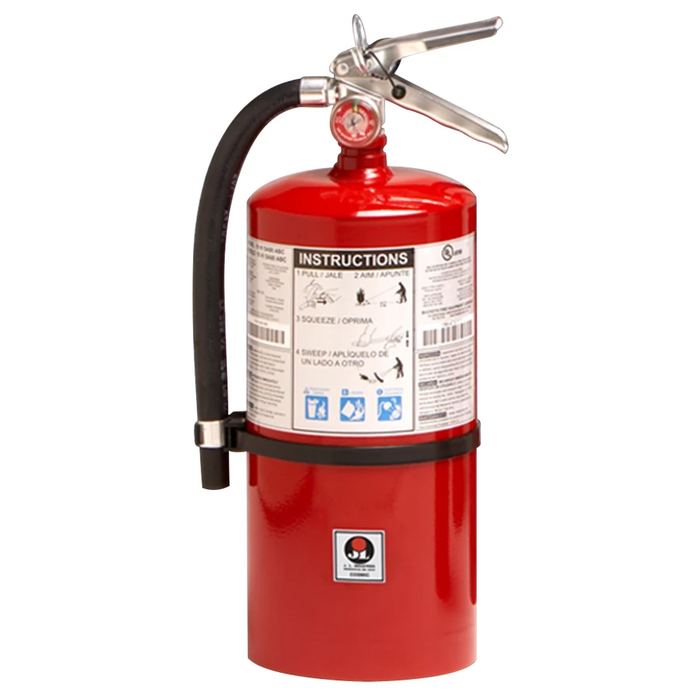 JL Industries FE10C Cosmic Fire Extinguisher Multi Purpose Dry Chemical 10 lbs. - Prestige Distribution