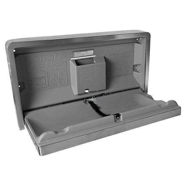 Koala KB110-SSWM Baby Changing Station Horizontal Stainless Steel Surface Mounted - Prestige Distribution
