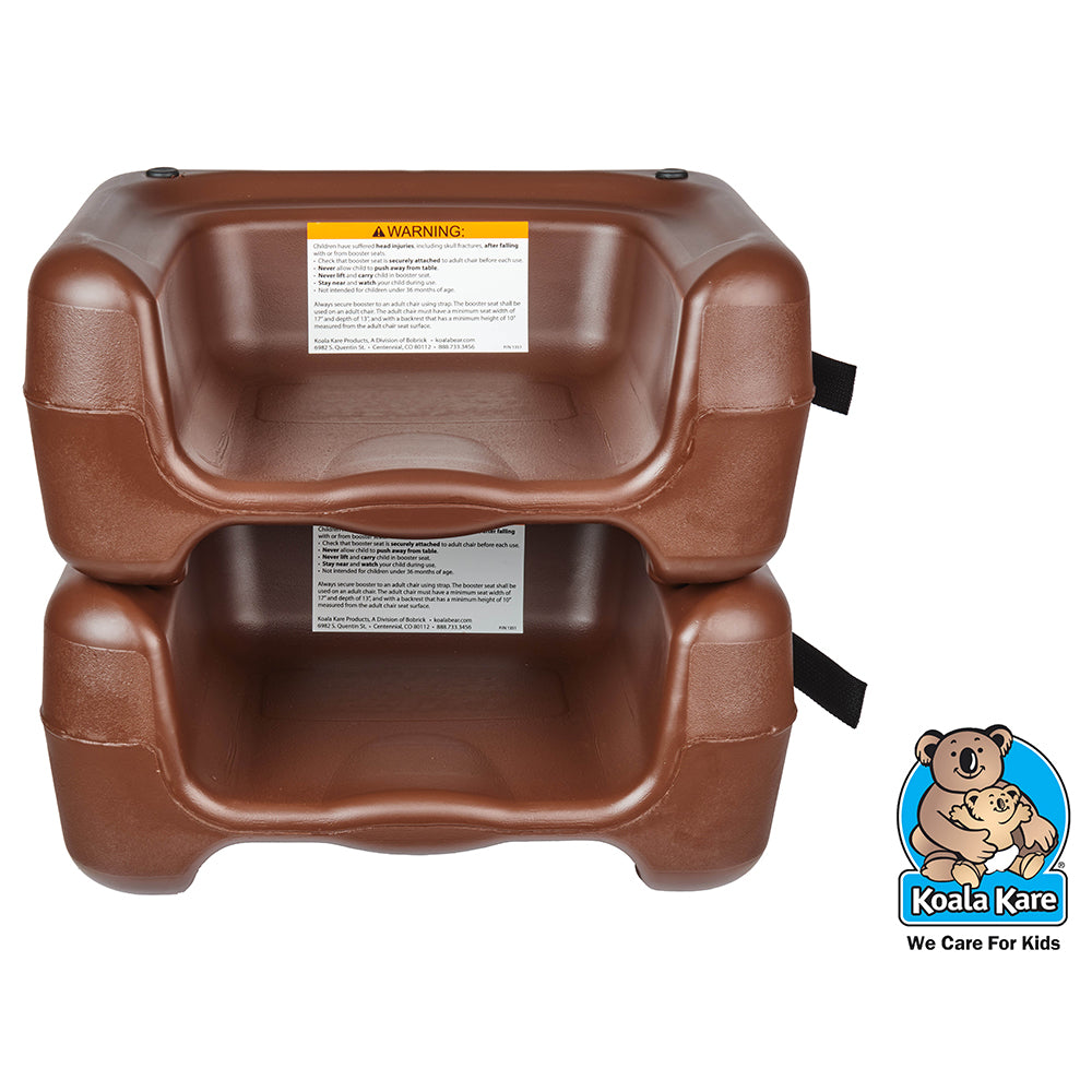 Koala Kare Products KB854-09S Brown Booster Seat with Strap