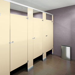 Global Partitions Powder Coated Metal Toilet Partition