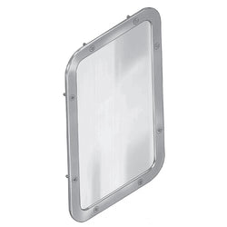 Bradley SA05 Mirror Security Integral Framed Front Mounted - Bright