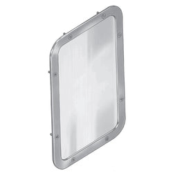 Bradley SA06 Mirror Security Integral Framed Front Mounted - Bright