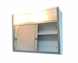 Ketcham SDL-2419 Sliding Door Illuminated Series Cabinet with Light - Surface Mounted