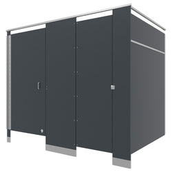 Bradley Toilet Partitions - Solid Phenolic Core