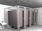 Hadrian Solid Plastic Toilet Partition - Prestige Distribution