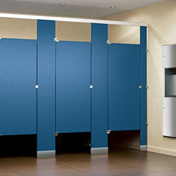 Global Partitions Solid Plastic Toilet Partition