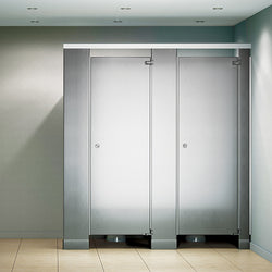 Global Partitions Stainless Steel Toilet Partition