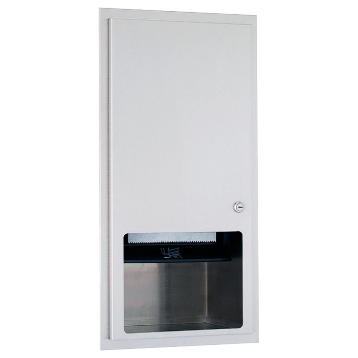 Gamco TD-12RP Semi-Recessed Roll Towel Dispenser - Prestige Distribution