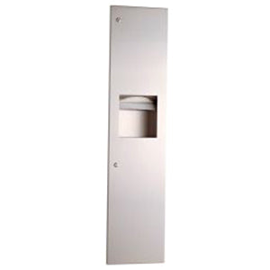 Gamco TW-9 Recessed Coverall Combination Towel Dispenser and Waste Receptacle - Prestige Distribution