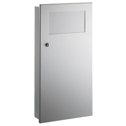 Gamco WR-9 Recessed Coverall Waste Receptacle