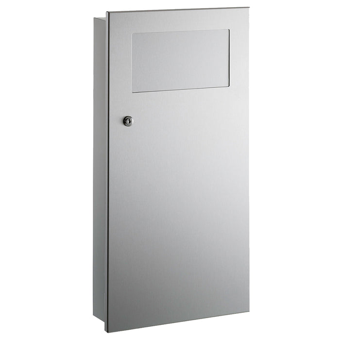 Gamco WR-9 Recessed Coverall Waste Receptacle - Prestige Distribution