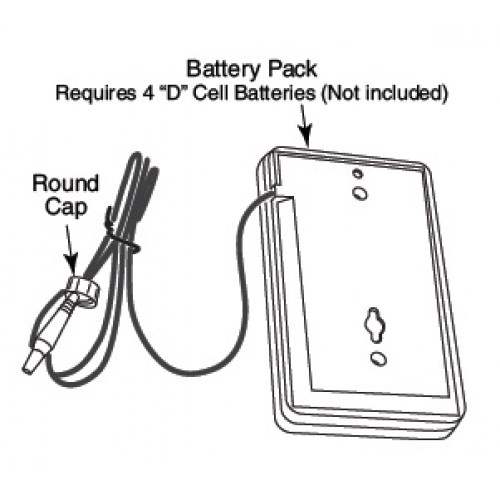 Bobrick B824-241 Battery Pack for SureFlo Soap Dispenser - Prestige Distribution