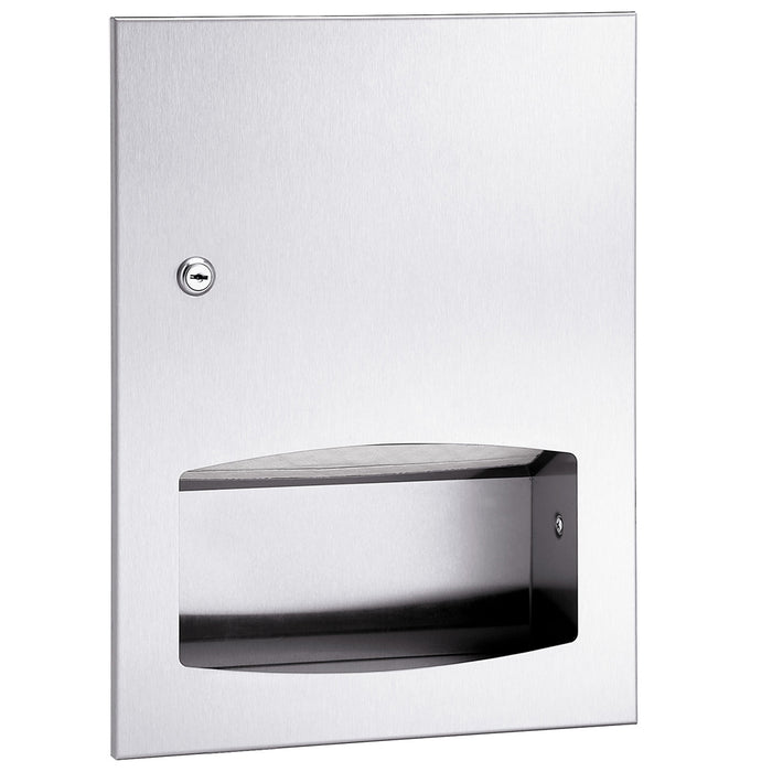 Bradley 2442-1000 Towel Dispenser Semi Recessed 400 Multi 300 C Fold - Prestige Distribution