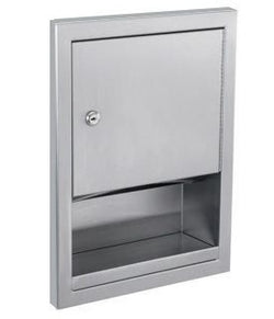 Gamco TD-4F Semi-Recessed Paper Towel Dispenser