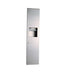 Gamco TW-9F Coverall Semi-Recessed Towel Dispenser and Waste Receptacle Combination - Prestige Distribution